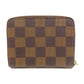 LOUIS VUITTON Coin case N63070 Damier canvas Brown Zippy coin purse Women(Unisex) Used Authentic
