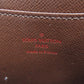 LOUIS VUITTON Coin case N63070 Damier canvas Brown Zippy coin purse Women(Unisex) Used Authentic