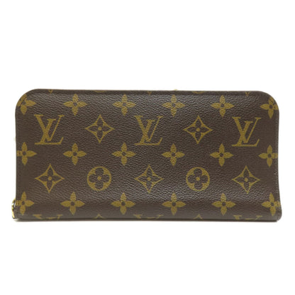 LOUIS VUITTON Long Wallet Purse M60452 Monogram canvas Brown Portefeuille and Insolite collaboration with Yayoi Kusama Women Used Authentic
