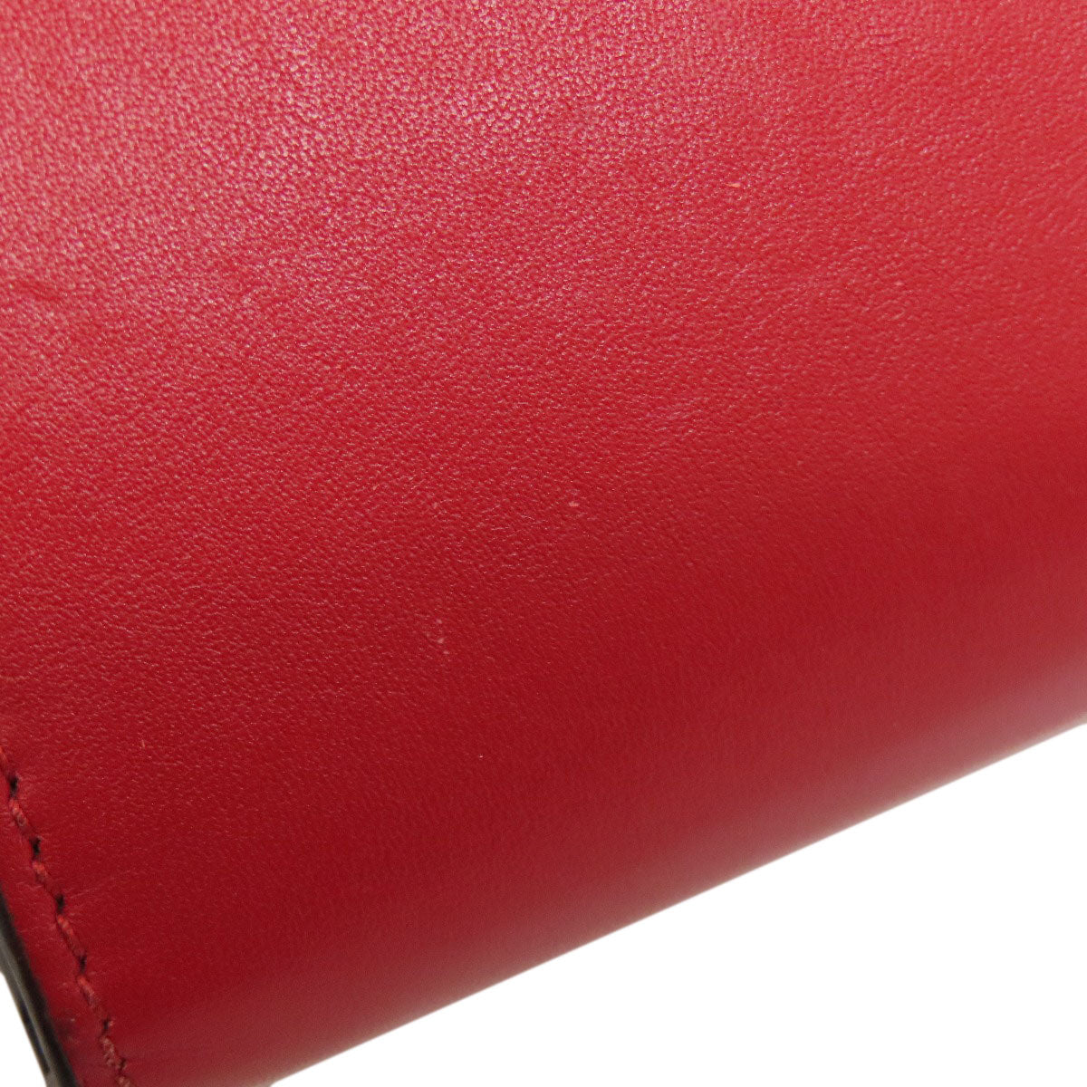 GUCCI Long Wallet Purse 476084 leather Red Sylvie Continental Women Used Authentic