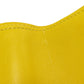 BALENCIAGA Bifold Wallet 529098 leather yellow logo Tri-fold Wallet Women Used Authentic