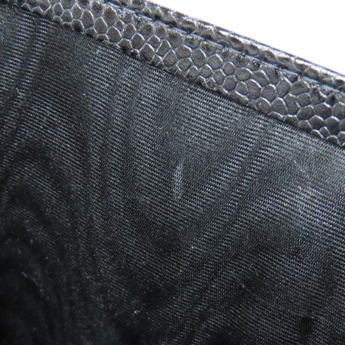 CHANEL Long Wallet Purse Grained Calfskin Skin black COCO Mark Gold Metal Women Used Authentic