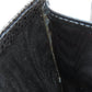 CHANEL Long Wallet Purse Grained Calfskin Skin black COCO Mark Gold Metal Women Used Authentic