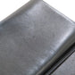 CHANEL Long Wallet Purse Grained Calfskin Skin black COCO Mark Gold Metal Women Used Authentic
