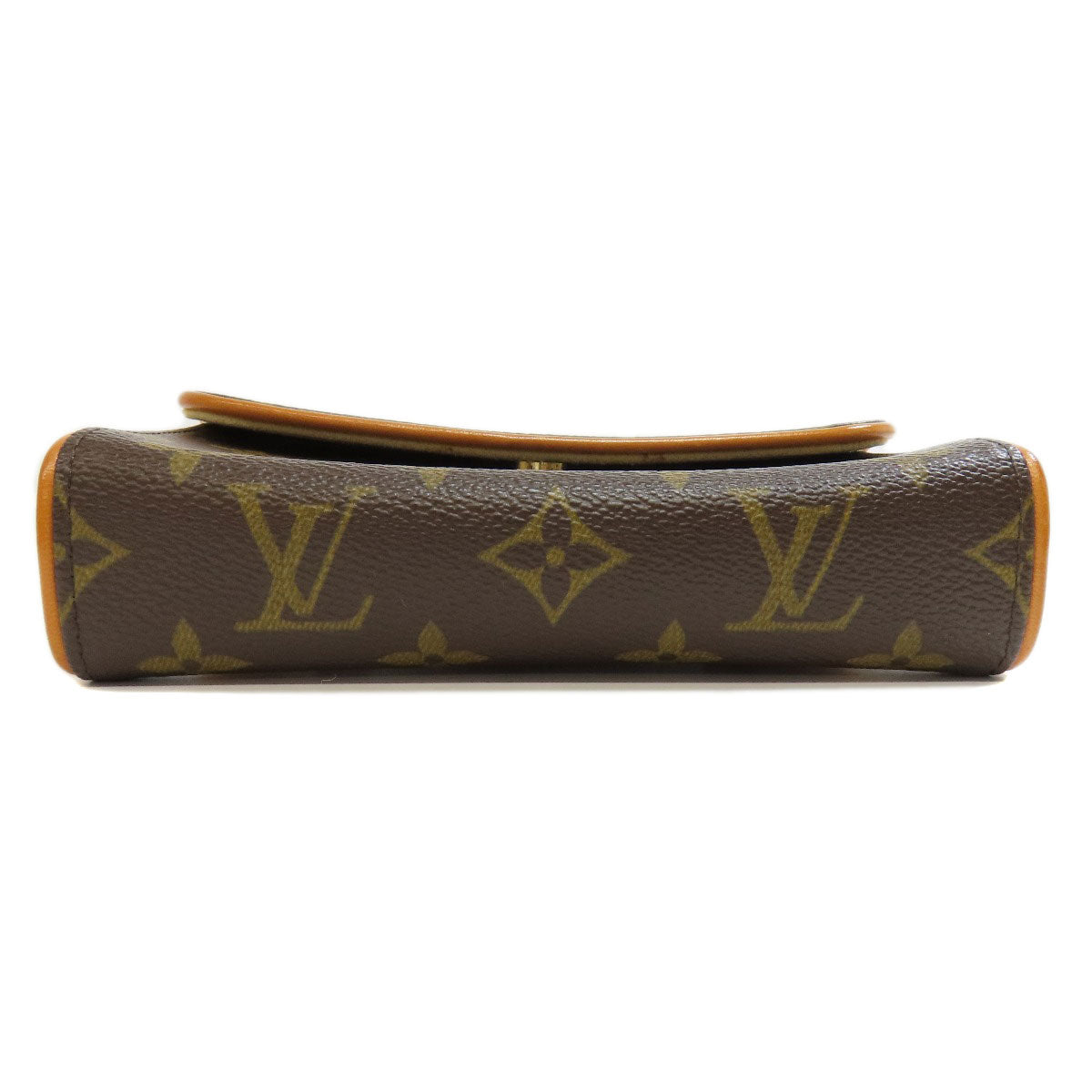 LOUIS VUITTON Hip bag M51855 Monogram canvas Brown Pochette Florentine Women Used Authentic