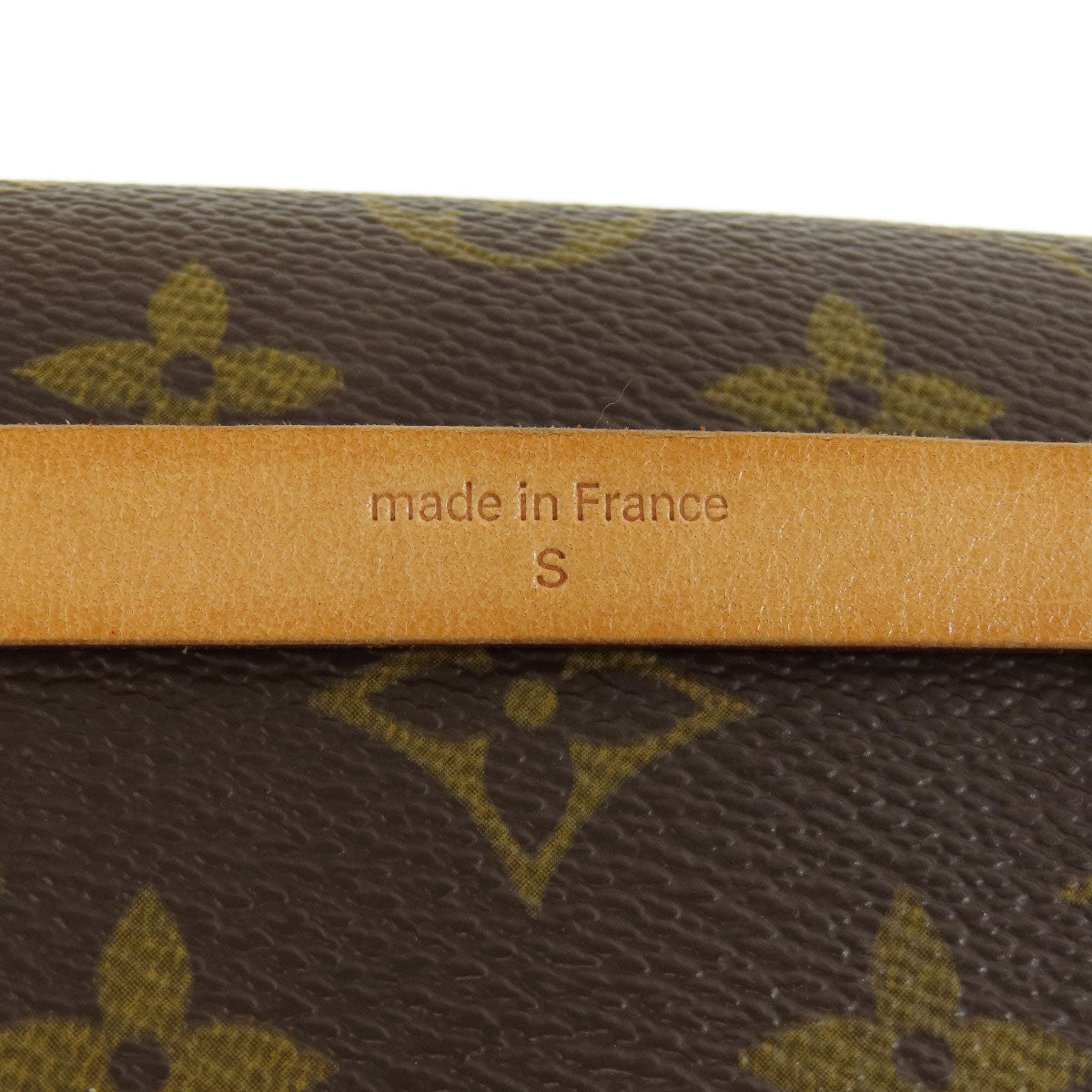 LOUIS VUITTON Hip bag M51855 Monogram canvas Brown Pochette Florentine Women Used Authentic