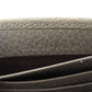 GUCCI Long Wallet Purse 510314 leather gray Outlet Chain Wallet Interlocking G Women Used Authentic
