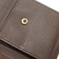 LOUIS VUITTON Bifold Wallet N61675 Damier canvas Brown Portefeuille�EMarco mens Used Authentic