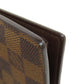 LOUIS VUITTON Bifold Wallet N61675 Damier canvas Brown Portefeuille�EMarco mens Used Authentic