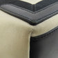 BALENCIAGA Handbag 339933 canvas white Navy kabas Women Used Authentic