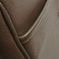 BURBERRY Shoulder Bag leather Brown logo Women Used Authentic