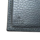 GUCCI Bifold Wallet 474746 leather black GG Marmont Tri-Fold Wallet Women Used Authentic