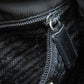 PRADA Shoulder Bag Nylon black logoMetal Women Used Authentic