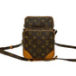 LOUIS VUITTON Shoulder Bag leather Brown Monogram Amazone
