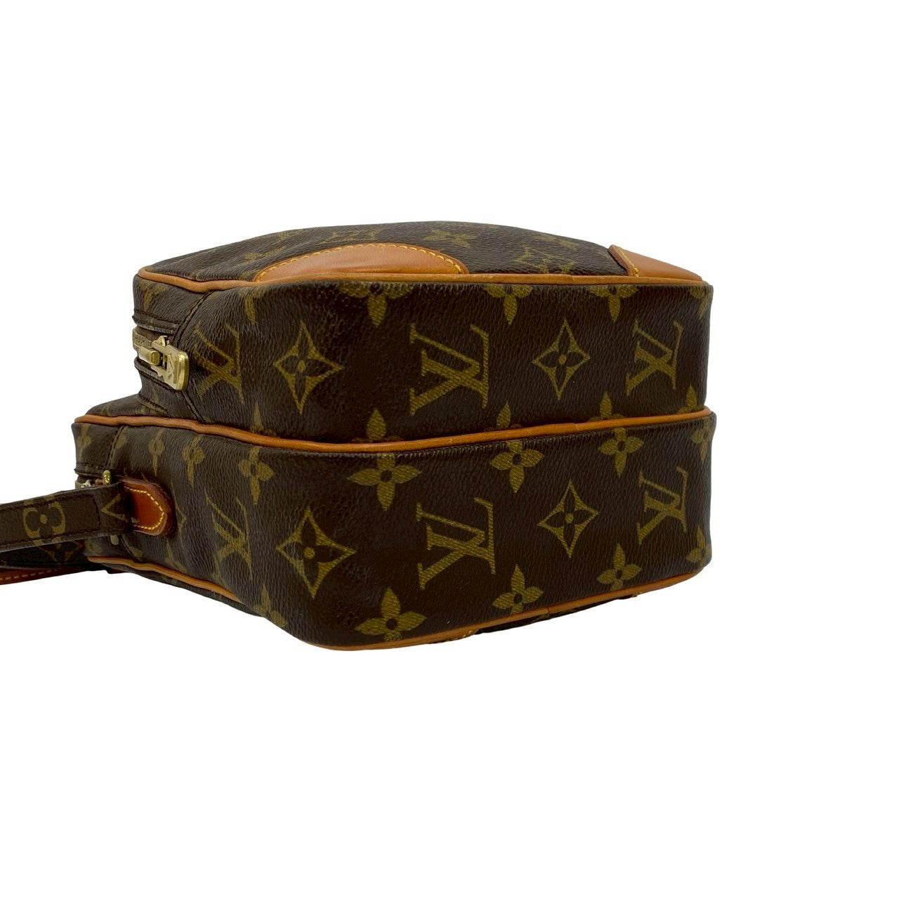 LOUIS VUITTON Shoulder Bag leather Brown Monogram Amazone