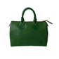 LOUIS VUITTON Handbag Epi Leather green Epi Speedy 25