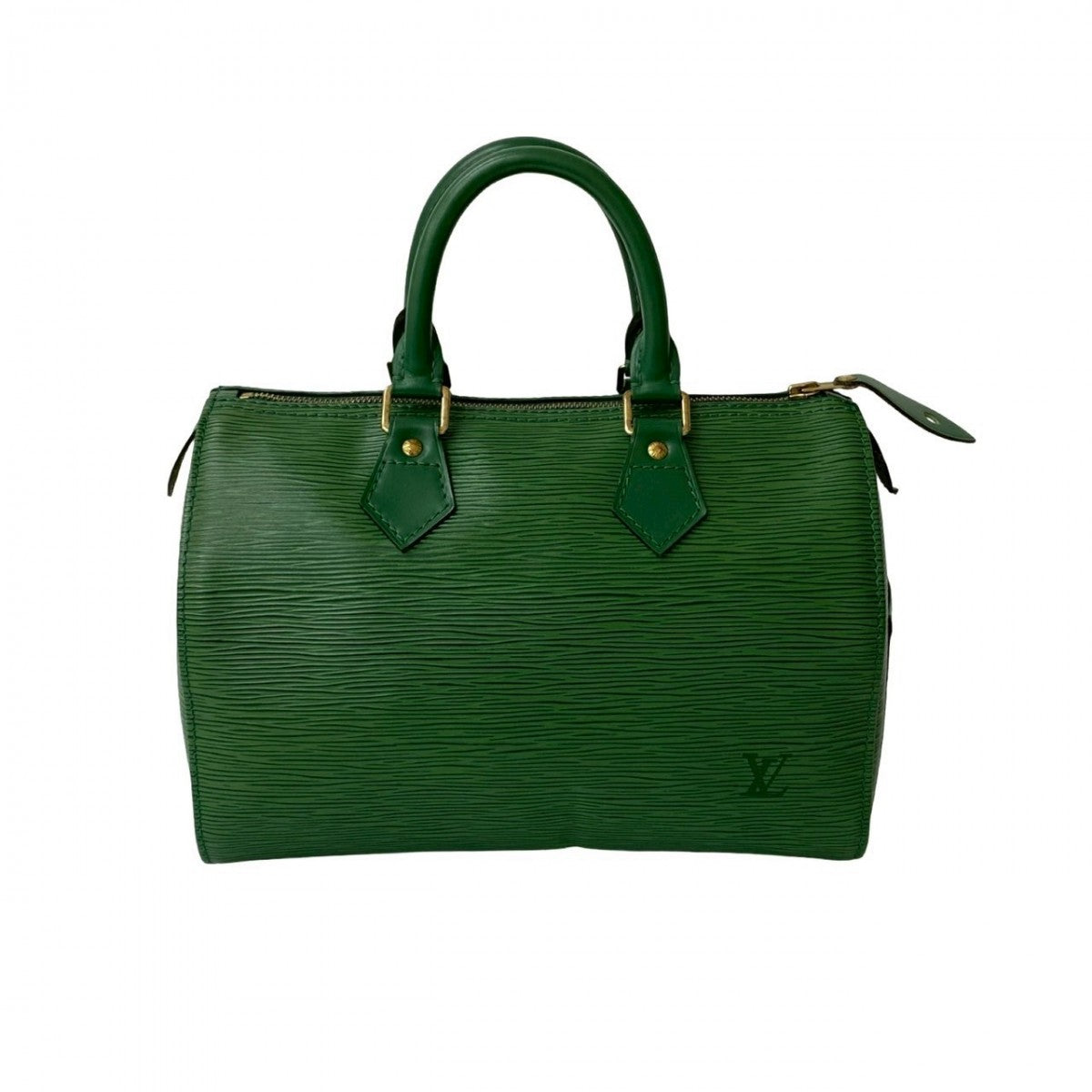 LOUIS VUITTON Handbag Epi Leather green Epi Speedy 25