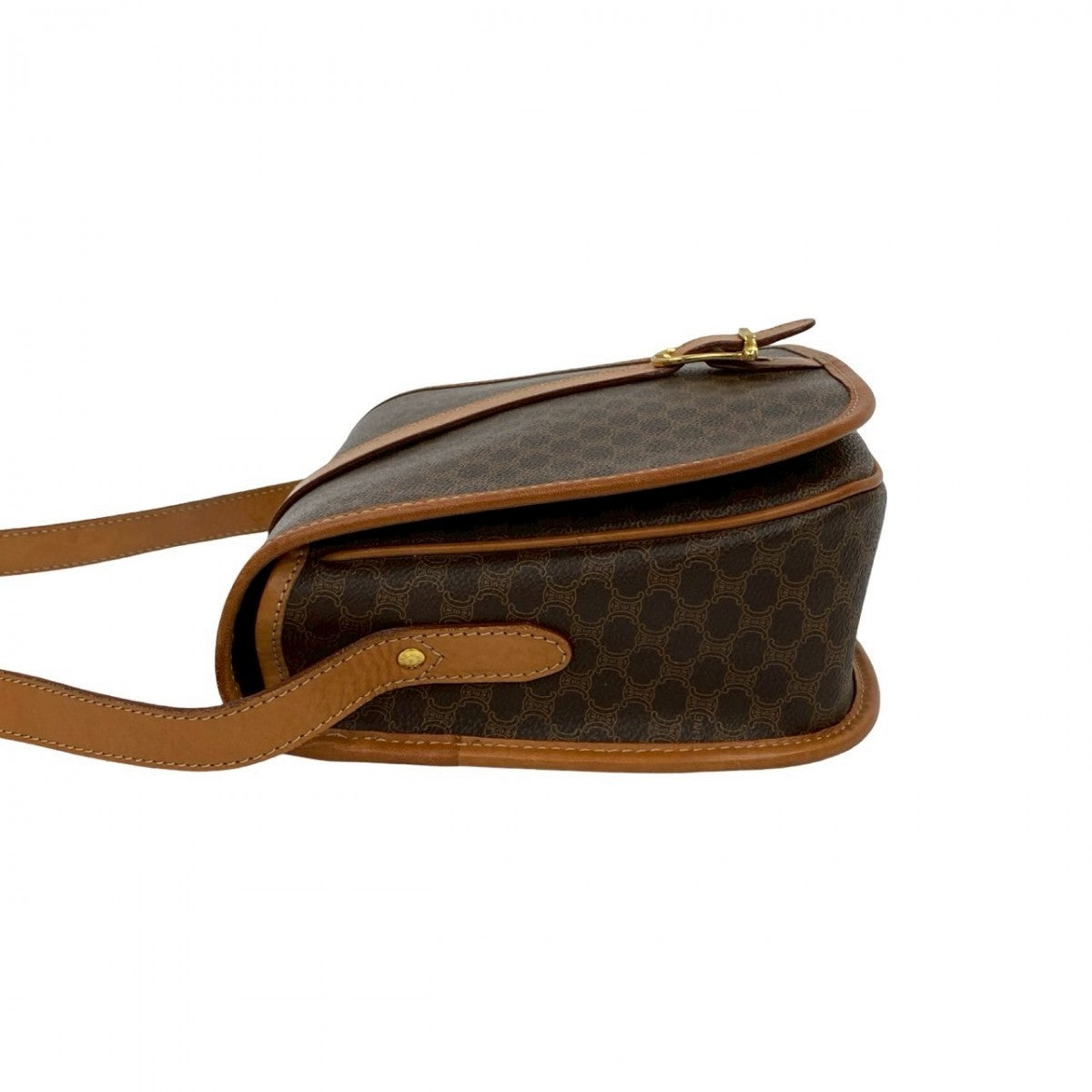 CELINE Shoulder Bag leather Brown