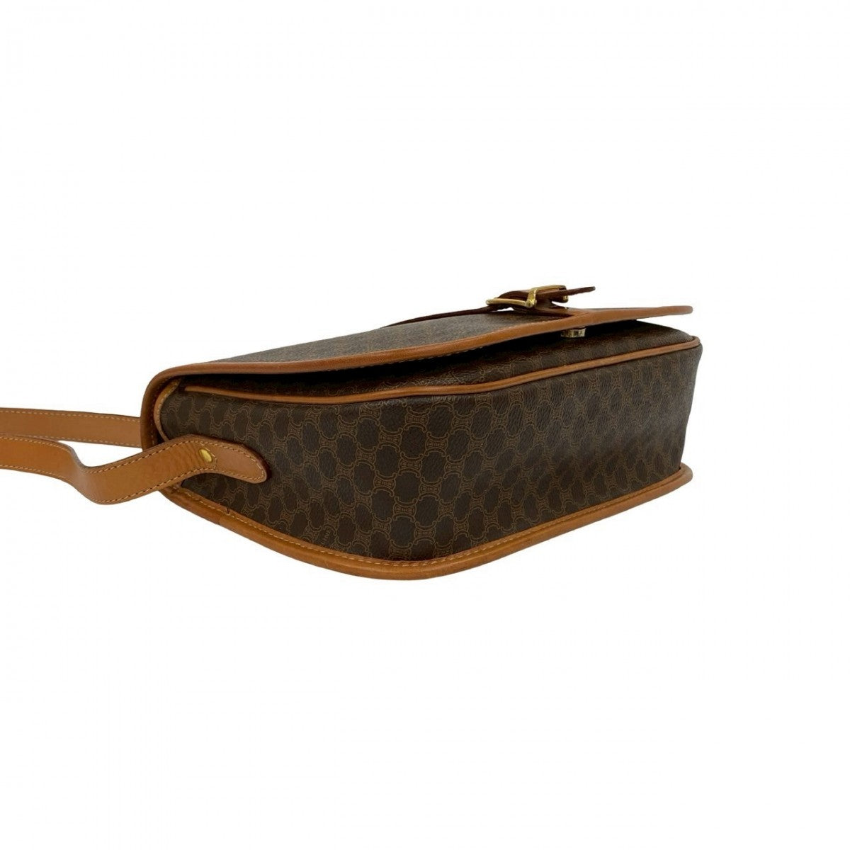 CELINE Shoulder Bag leather Brown