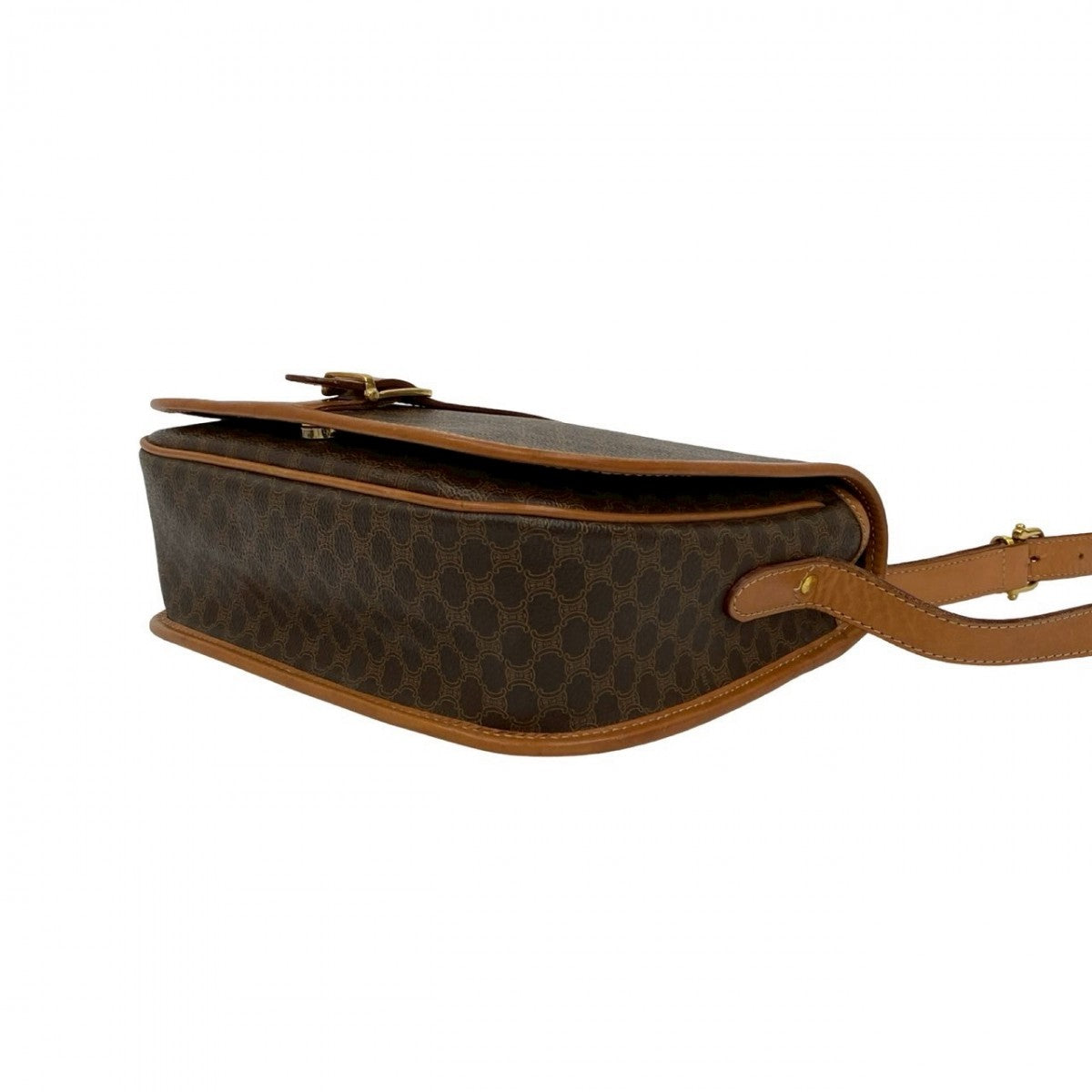 CELINE Shoulder Bag leather Brown