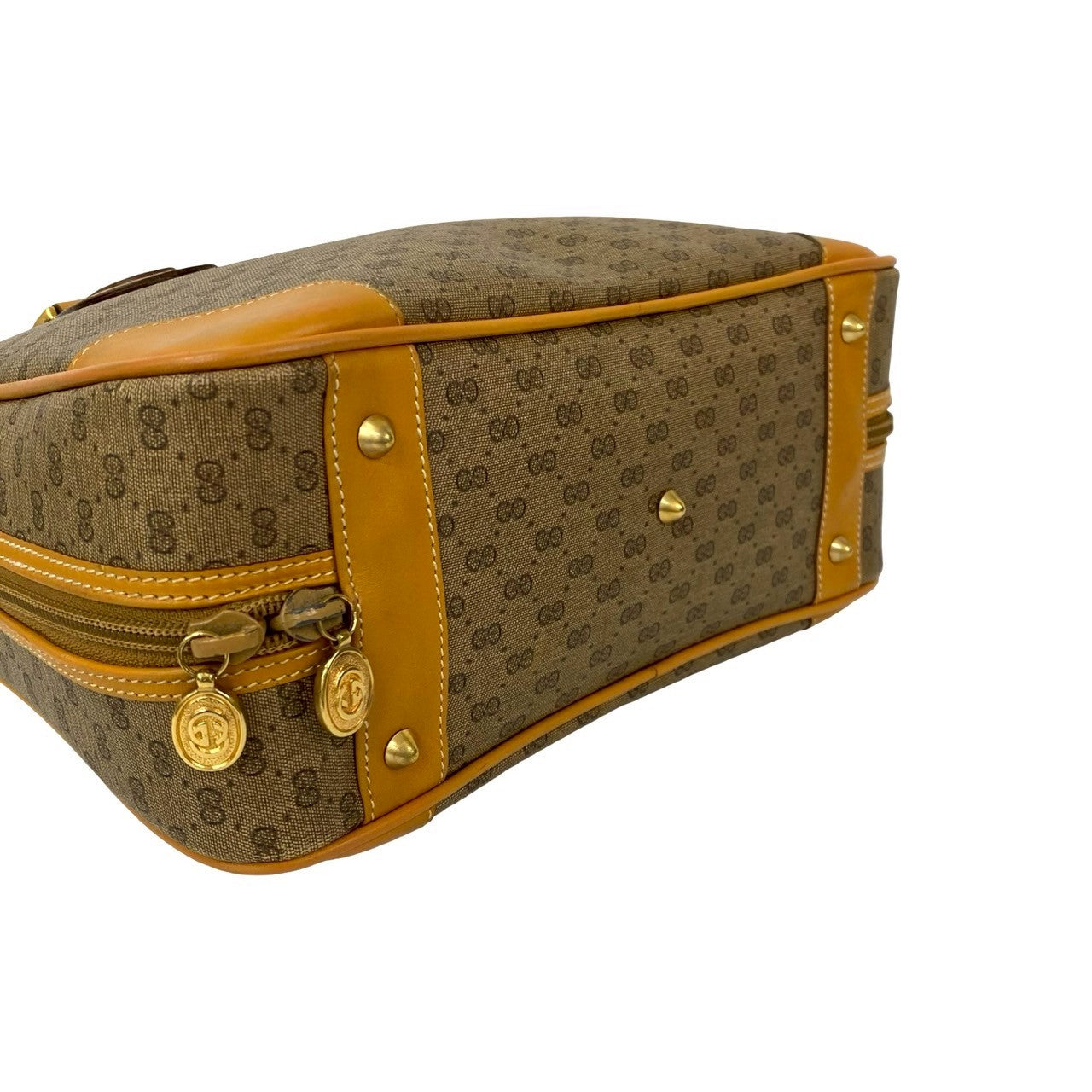 GUCCI Handbag leather Brown