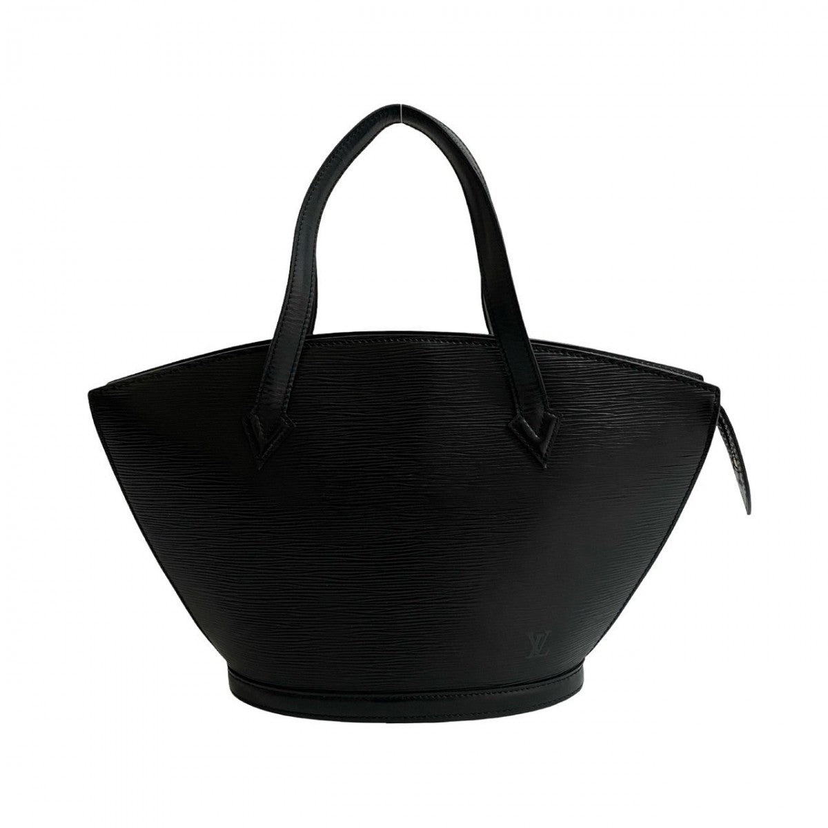 LOUIS VUITTON Handbag leather black Epi Sun jack