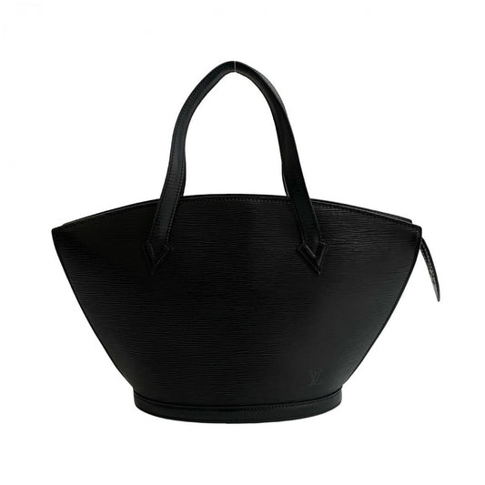LOUIS VUITTON Handbag leather black Epi Sun jack