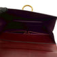 CELINE Handbag Calfskin wine-red
