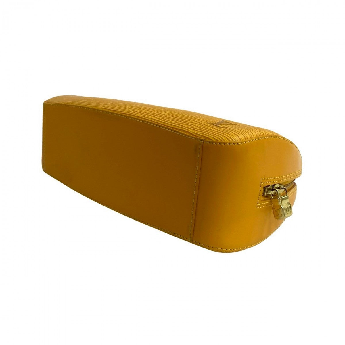LOUIS VUITTON Handbag leather yellow Epi jasmine
