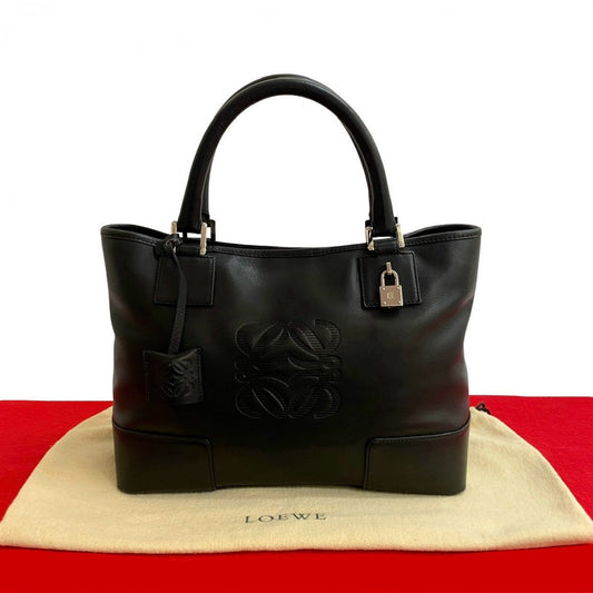LOEWE Handbag leather black