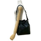 LOUIS VUITTON Shoulder Bag leather black Epi Petit Noe