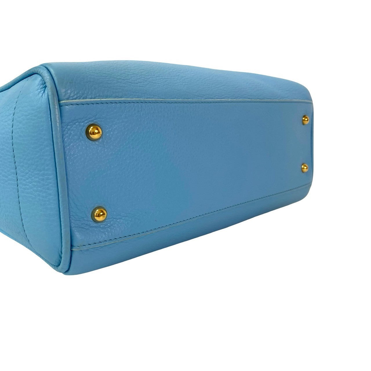 LOEWE Tote Bag leather blue Heritage