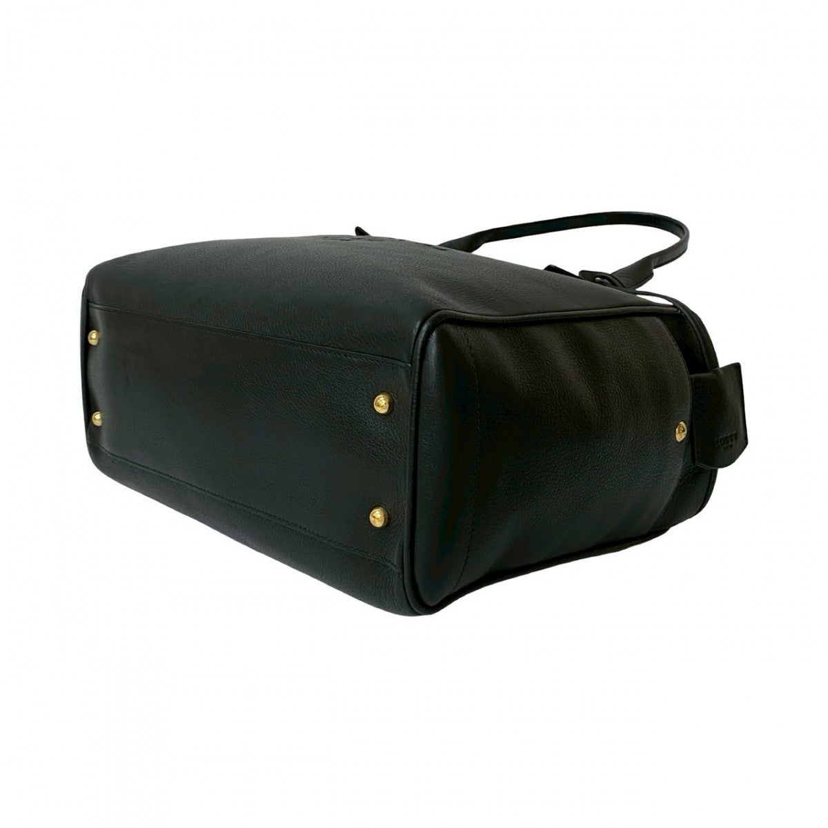 LOEWE Tote Bag leather black Heritage