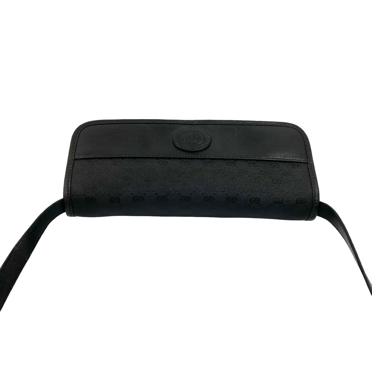 GUCCI Shoulder Bag leather black