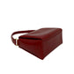 GUCCI Handbag Calfskin Red Bamboo
