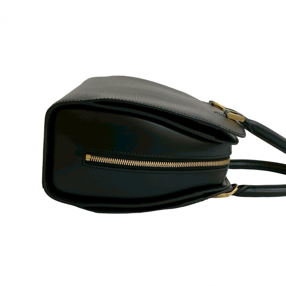 LOUIS VUITTON Handbag Epi Leather black Epi Ponneuf