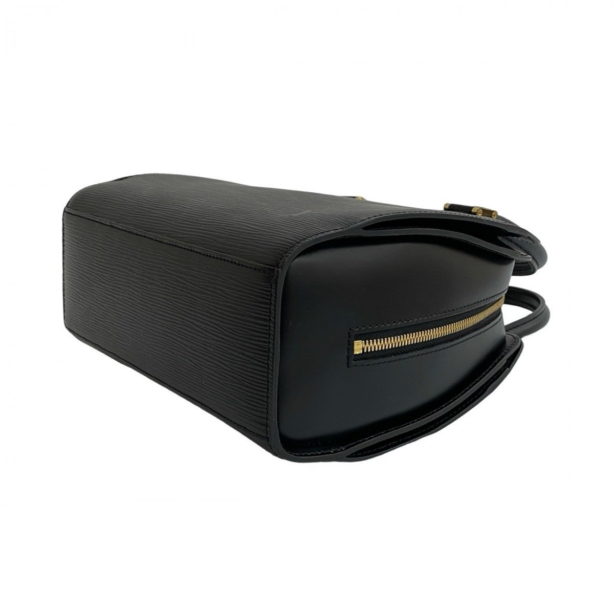 LOUIS VUITTON Handbag Epi Leather black Epi Ponneuf