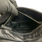 PRADA Shoulder Bag leather black