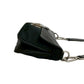 PRADA Shoulder Bag leather black