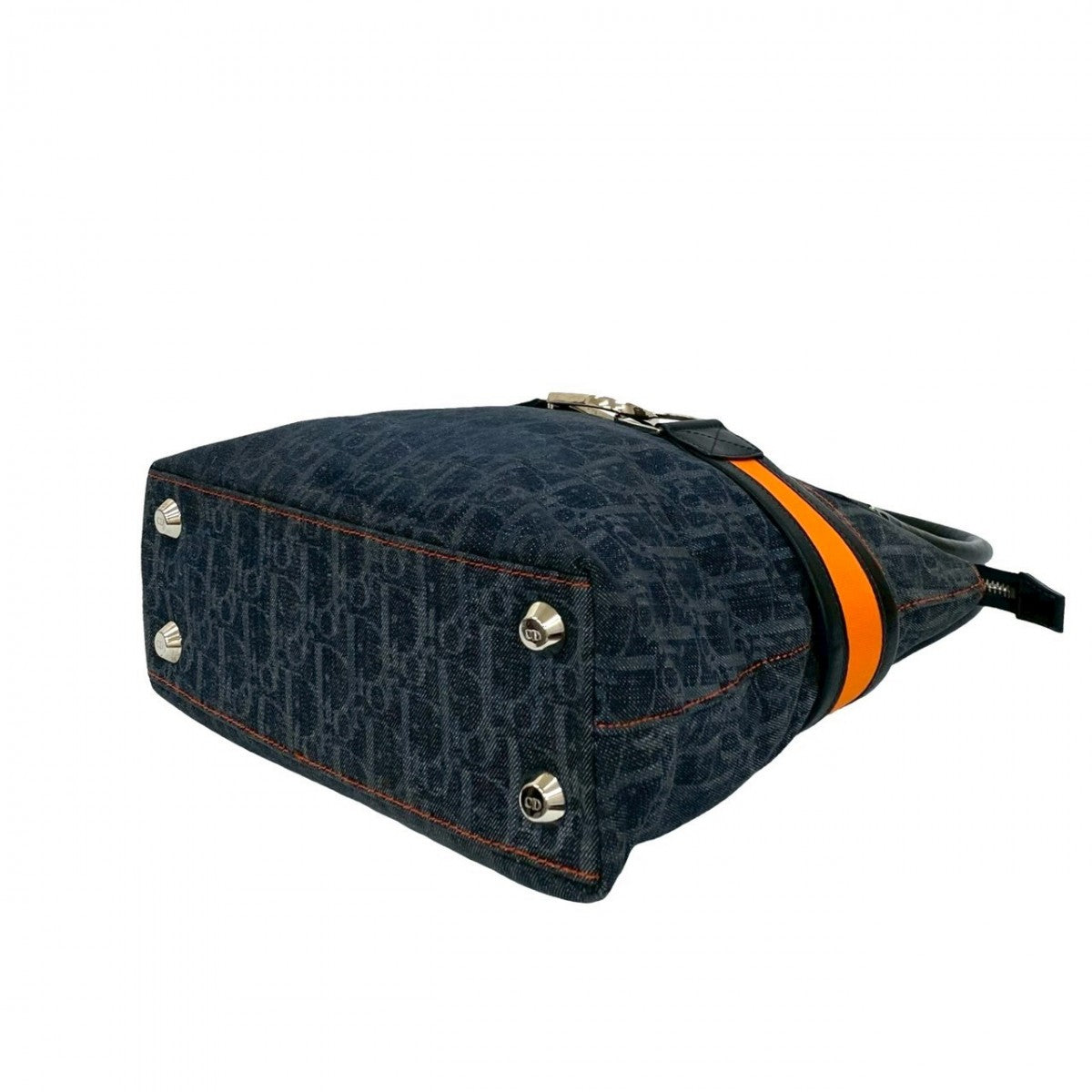 Dior Handbag denim Navy Dior Flight