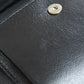 BALENCIAGA Bifold Wallet 594315 leather black logo mens Used Authentic