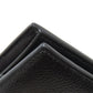 BALENCIAGA Bifold Wallet 594315 leather black logo mens Used Authentic