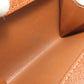 LOUIS VUITTON Coin case M61930 Monogram canvas Brown Portonet Plat Women Used Authentic
