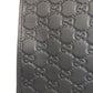 GUCCI Tote Bag 246410 Calfskin black GG Signature Shima Women Used Authentic