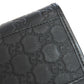 GUCCI Tote Bag 246410 Calfskin black GG Signature Shima Women Used Authentic