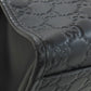 GUCCI Tote Bag 246410 Calfskin black GG Signature Shima Women Used Authentic