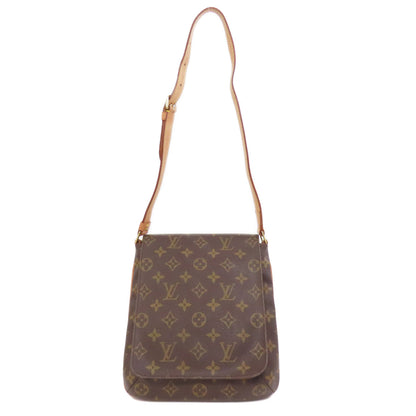 LOUIS VUITTON Shoulder Bag M51258 Monogram canvas Brown Musette Salsa S Women Used Authentic
