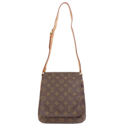 LOUIS VUITTON Shoulder Bag M51258 Monogram canvas Brown Musette Salsa S Women Used Authentic