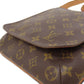 LOUIS VUITTON Shoulder Bag M51258 Monogram canvas Brown Musette Salsa S Women Used Authentic