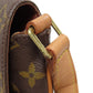 LOUIS VUITTON Shoulder Bag M51258 Monogram canvas Brown Musette Salsa S Women Used Authentic